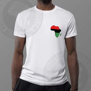 Africa Map Happy Kwanzaa T-Shirt
