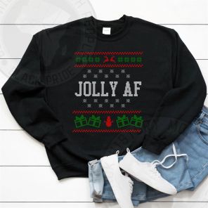 African American Christmas Sweatshirt