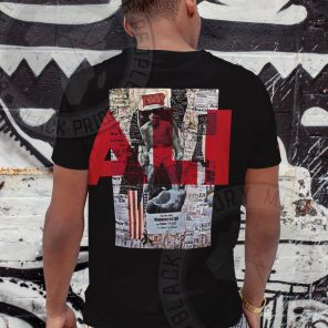 African Americans The Arts Ali The King Collage Cosplay T-shirt