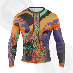 African Americans The Arts Artwork Long Sleeve Compression Shirt