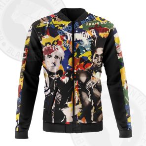 African Americans The Arts Basquiat Andy Warhol Bomber Jacket