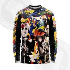 African Americans The Arts Basquiat Andy Warhol Long Sleeve Shirt