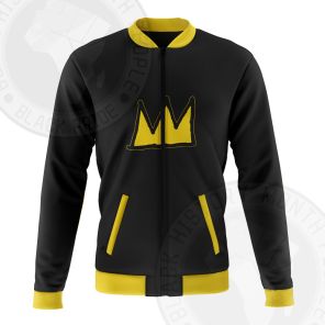 African Americans The Arts Basquiat Crown Bomber Jacket