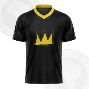 African Americans The Arts Basquiat Crown Football Jersey