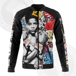 African Americans The Arts Basquiat Graffiti Boxing Bomber Jacket