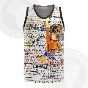 African Americans The Arts Basquiat Notes Basketball Jersey