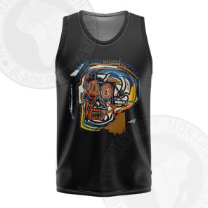 African Americans The Arts Basquiat Skull Basketball Jersey