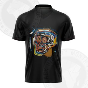 African Americans The Arts Basquiat Skull Football Jersey
