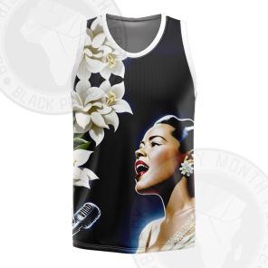 African Americans The Arts Billie-Holiday Basketball Jersey