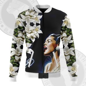 African Americans The Arts Billie-Holiday Bomber Jacket