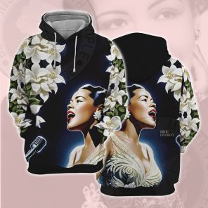 African Americans The Arts Billie-Holiday Cosplay Hoodie