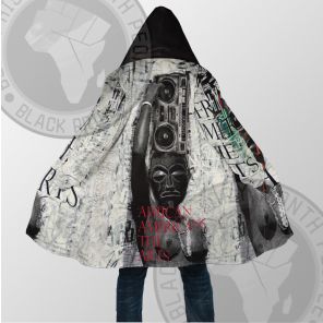 African Americans The Arts Black and White Illustration Dream Cloak