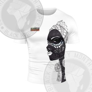 African Americans The Arts Black art Short Sleeve Compression Shirt