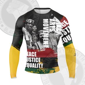 African Americans The Arts Black Arts Movement Long Sleeve Compression Shirt