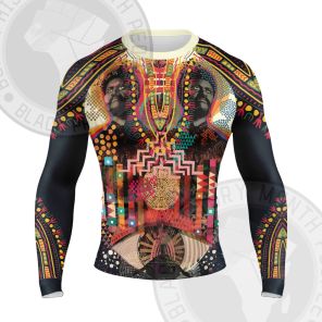 African Americans The Arts Black Digital Art Long Sleeve Compression Shirt