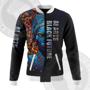 African Americans The Arts Black Future Ai Arts Bomber Jacket