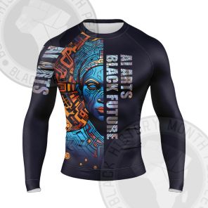 African Americans The Arts Black Future Ai Arts Long Sleeve Compression Shirt