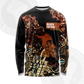 African Americans The Arts Black Future Male Long Sleeve Shirt