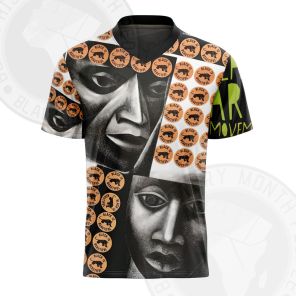 African Americans The Arts Black is Beautiful Football Jersey