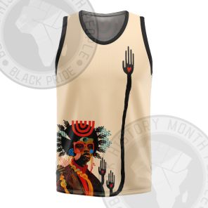 African Americans The Arts Collage illustration Basketball Jersey
