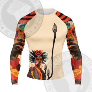 African Americans The Arts Collage illustration Long Sleeve Compression Shirt