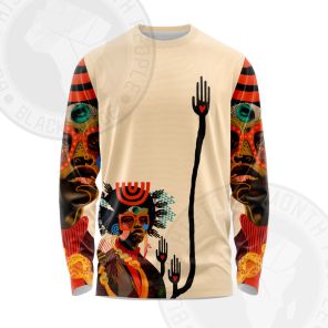 African Americans The Arts Collage illustration Long Sleeve Shirt