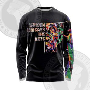 African Americans The Arts color art Long Sleeve Shirt