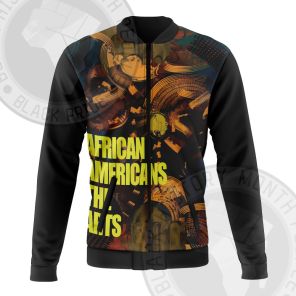 African Americans The Arts Color Bigital Art Painting Bomber Jacket