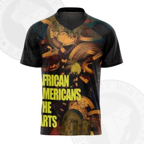 African Americans The Arts Color Bigital Art Painting Football Jersey