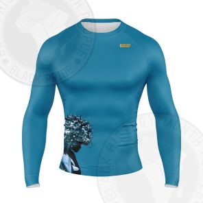 African Americans The Arts Colourful Long Sleeve Compression Shirt