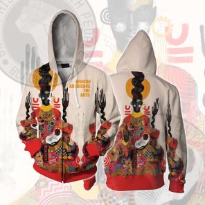 African Americans The Arts Cyber Culture Cosplay Zip Up Hoodie