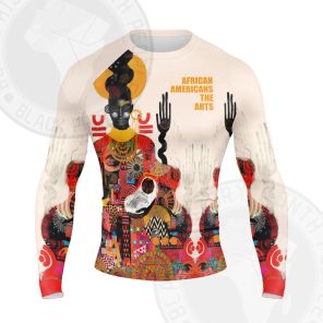 African Americans The Arts Cyber Culture Long Sleeve Compression Shirt