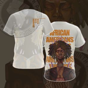 African Americans The Arts Digital Art Women Cosplay T-shirt