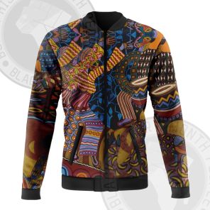 African Americans The Arts Illustrations Bomber Jacket
