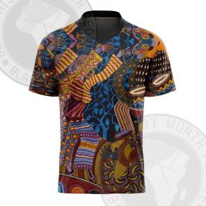 African Americans The Arts Illustrations Football Jersey