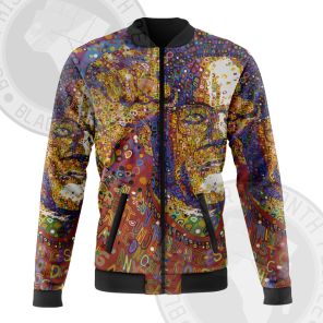 African Americans The Arts Malcolm X art illustration Bomber Jacket