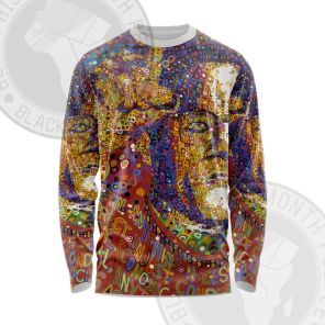 African Americans The Arts Malcolm X art illustration Long Sleeve Shirt
