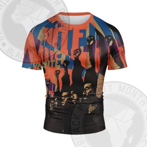 African Americans The Arts Oh Freedom Short Sleeve Compression Shirt