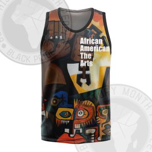 African Americans The Arts Painting Basketball Jersey