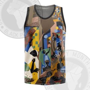African Americans The Arts Street to Mbari Basketball Jersey