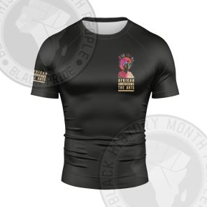 African Americans The Arts Universal Consciousness Short Sleeve Compression Shirt