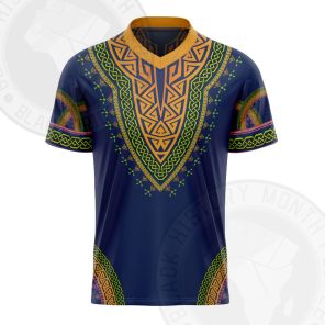 African Purple Design Football Jersey