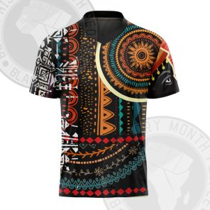 African Totem Ethnic background Football Jersey