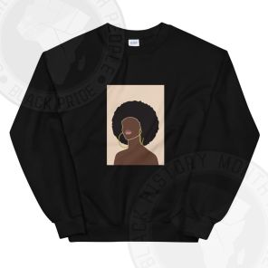Afro Puff Sweatshirt