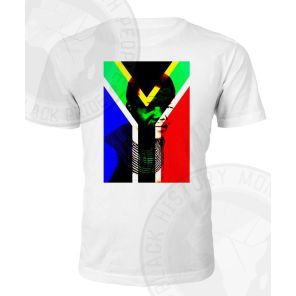 Afrocentric Nelson Mandela South Africa T-shirt