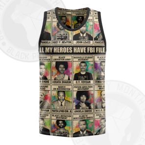All My Black Person Heroes Have FBI Files All-over Basketball Jersey