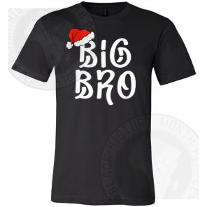Big Bro Santa Hat T-shirt