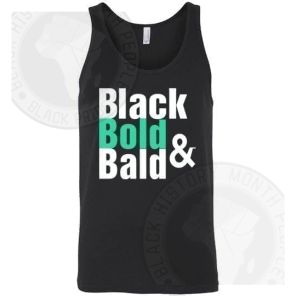 Black Bold and Bald Tank