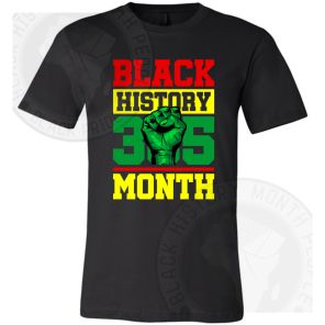 Black History Month 365 T-shirt