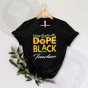 Black History Month Dope Black Teacher T-Shirt